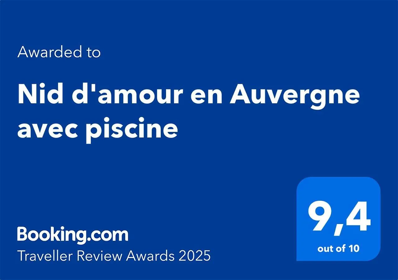 Nid D'Amour En Auvergne Avec Piscine Le Broc  0*, Le Broc (Puy-de-Dome)